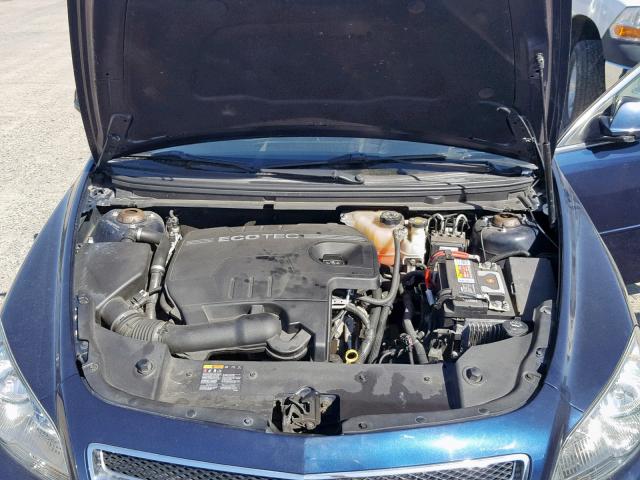 1G1ZH57B394254417 - 2009 CHEVROLET MALIBU 1LT ლურჯი ფოტო 7