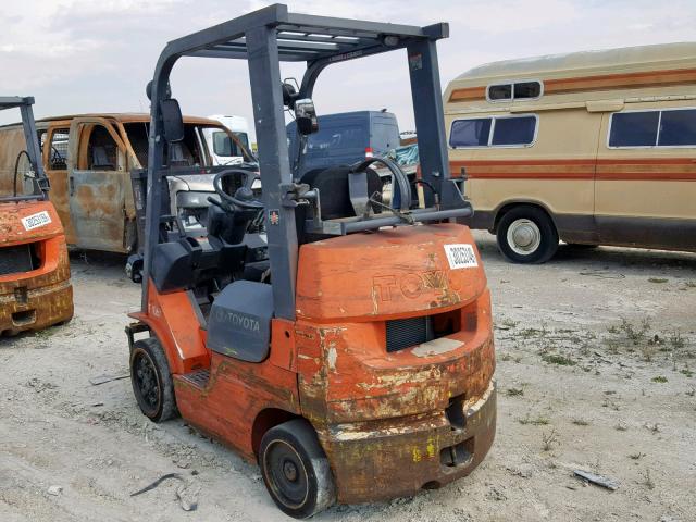 85422 - 2004 TOYOTA FORKLIFT ORANGE photo 3