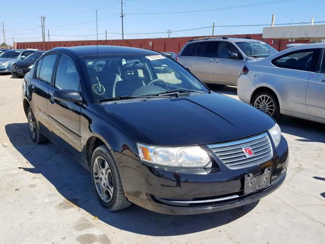 1G8AZ52F85Z122384 - 2005 SATURN ION LEVEL BLACK photo 1