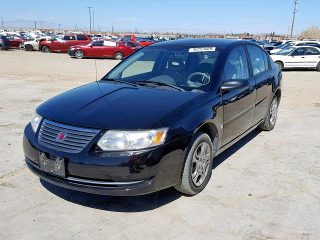 1G8AZ52F85Z122384 - 2005 SATURN ION LEVEL BLACK photo 2