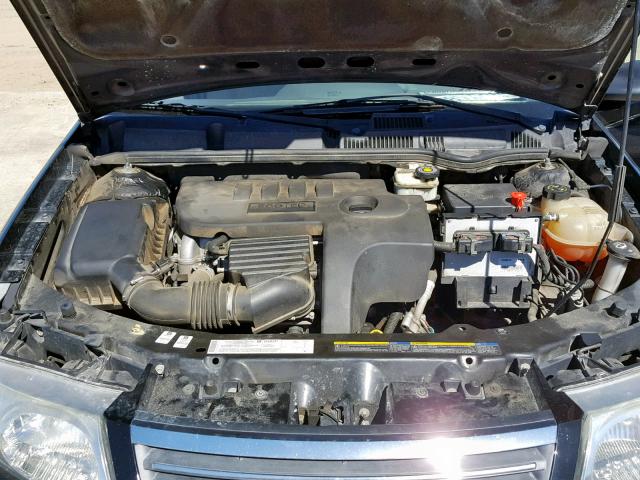 1G8AZ52F85Z122384 - 2005 SATURN ION LEVEL BLACK photo 7