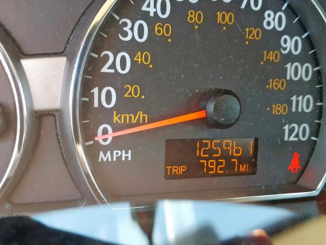 1G8AZ52F85Z122384 - 2005 SATURN ION LEVEL BLACK photo 8