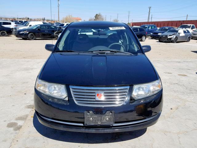 1G8AZ52F85Z122384 - 2005 SATURN ION LEVEL BLACK photo 9