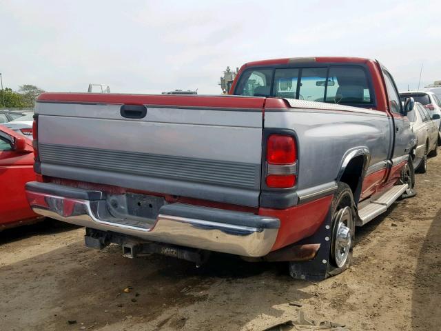 1B7KC26W7SS251290 - 1995 DODGE RAM 2500 RED photo 4