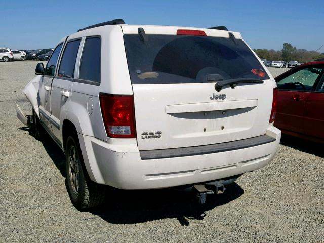 1J8GR48KX7C562460 - 2007 JEEP GRAND CHER WHITE photo 3