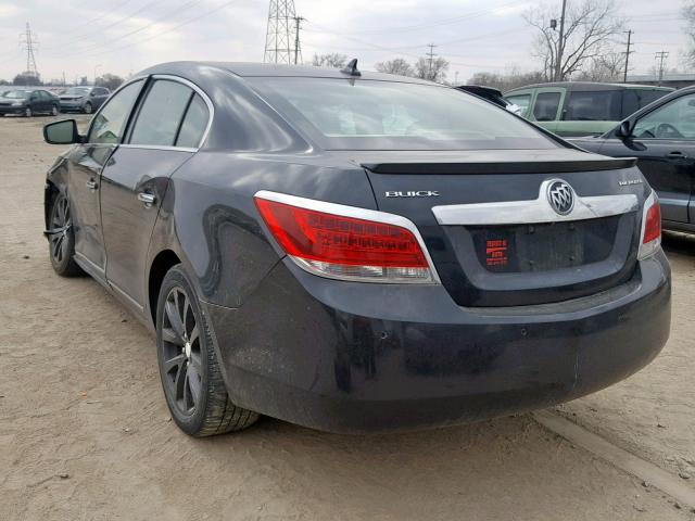 1G4GD5ER6CF233434 - 2012 BUICK LACROSSE P BLACK photo 3