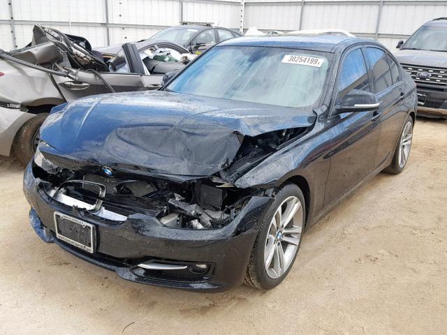 WBA3C1C57DF439486 - 2013 BMW 328 I SULE BLACK photo 2