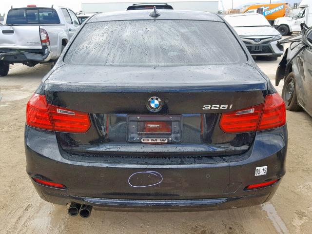 WBA3C1C57DF439486 - 2013 BMW 328 I SULE BLACK photo 9