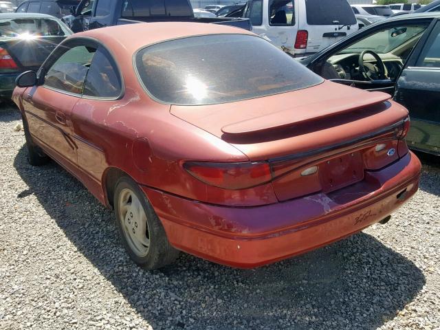 3FAFP11341R174214 - 2001 FORD ESCORT ZX2 RED photo 3