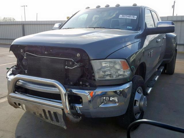 3D73Y4HL2BG541065 - 2011 DODGE RAM 3500 GRAY photo 2