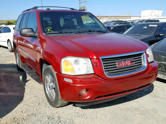 1GKDT13S742170186 - 2004 GMC ENVOY RED photo 1