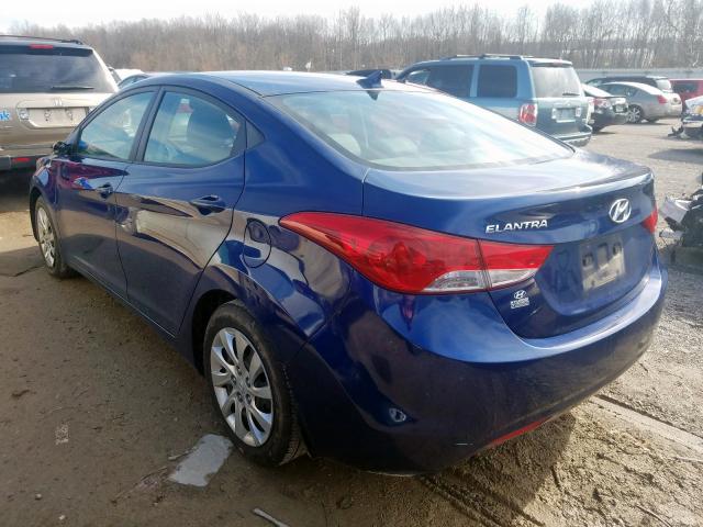 KMHDH4AE0DU595647 - 2013 HYUNDAI ELANTRA GLS  photo 3