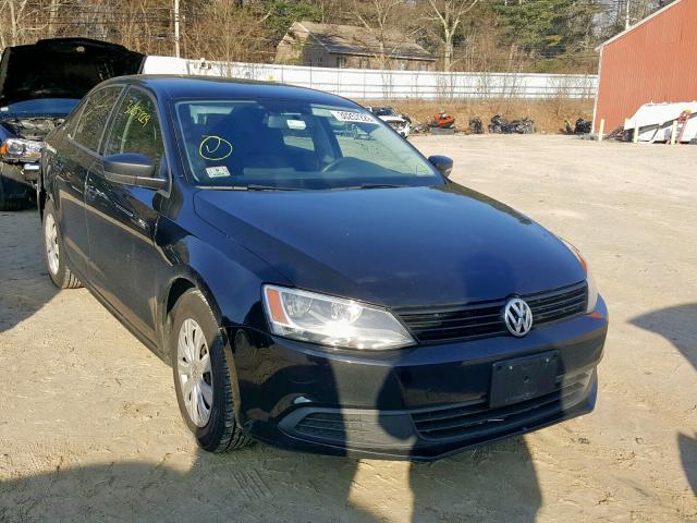 3VW1K7AJXBM306781 - 2011 VOLKSWAGEN JETTA BASE BLACK photo 1