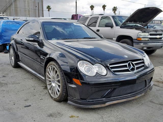 WDBTJ77H98F244820 - 2008 MERCEDES-BENZ CLK 63 AMG BLACK photo 1