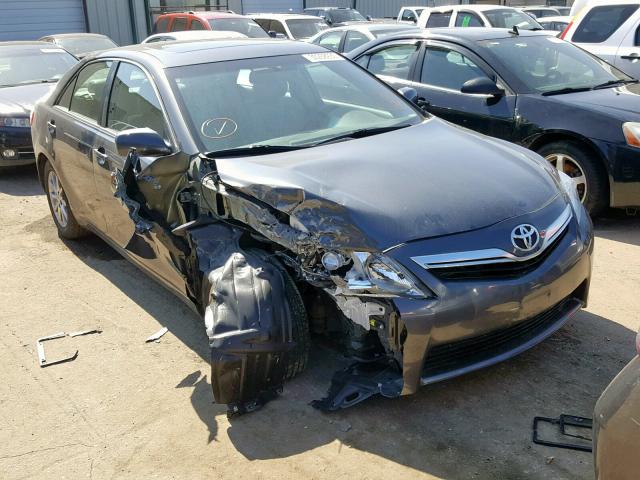 4T1BB3EK6BU139801 - 2011 TOYOTA CAMRY HYBR GRAY photo 1