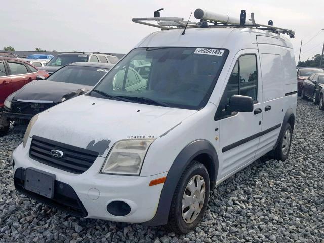 NM0LS7BN1DT139676 - 2013 FORD TRANSIT CO WHITE photo 2