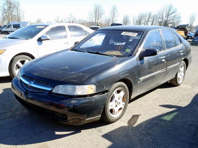 1N4DL01D4YC146878 - 2000 NISSAN ALTIMA XE BLACK photo 2