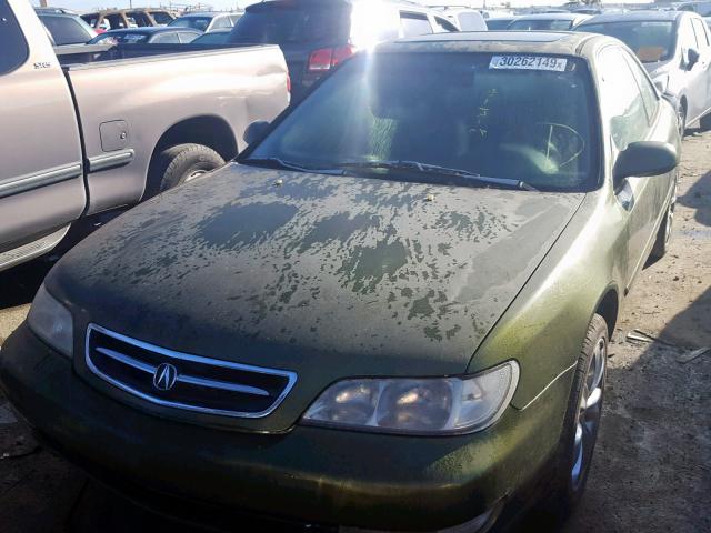 19UYA1244VL005635 - 1997 ACURA 2.2CL أخضر صورة 2