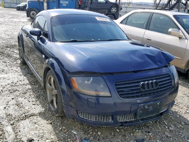 TRUWX28N921008036 - 2002 AUDI TT QUATTRO BLUE photo 1