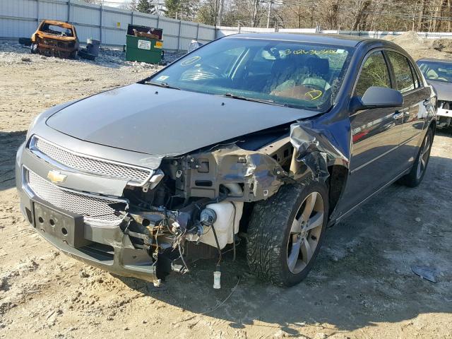 1G1ZK57739F119858 - 2009 CHEVROLET MALIBU LTZ GRAY photo 2