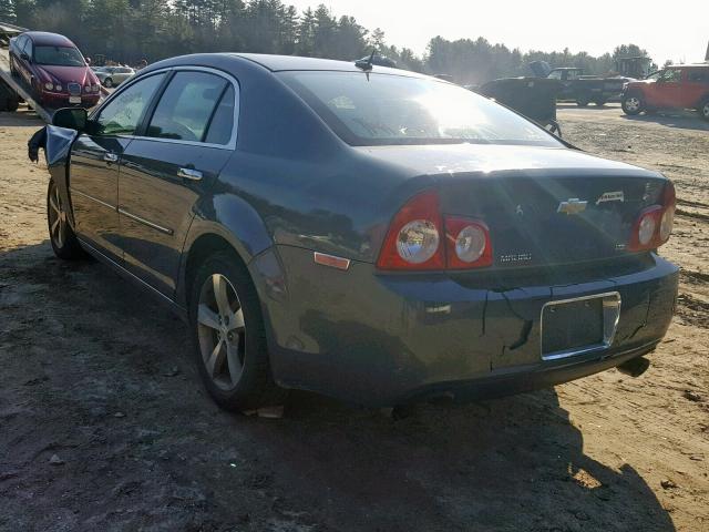 1G1ZK57739F119858 - 2009 CHEVROLET MALIBU LTZ GRAY photo 3