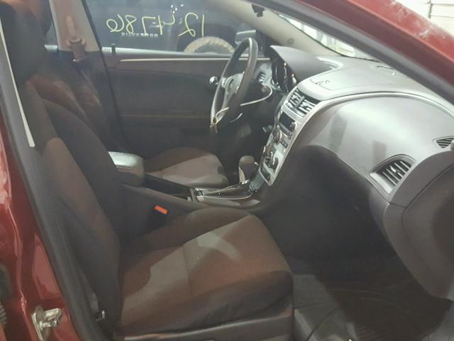 1G1ZC5E06CF274723 - 2012 CHEVROLET MALIBU 1LT RED photo 5