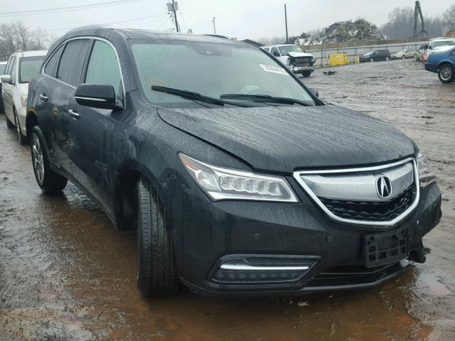 5FRYD4H93GB062584 - 2016 ACURA MDX ADVANC BLACK photo 1