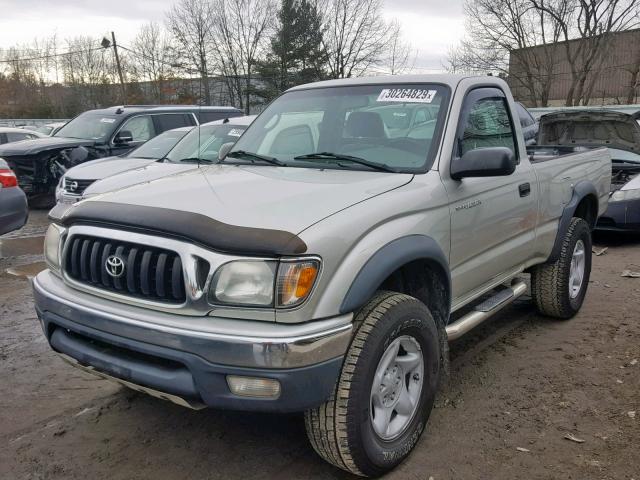 5TEPM62N94Z356046 - 2004 TOYOTA TACOMA SILVER photo 2