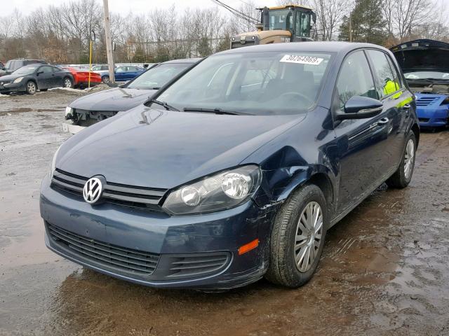 WVWDA7AJ6BW038704 - 2011 VOLKSWAGEN GOLF 蓝色 照片 2