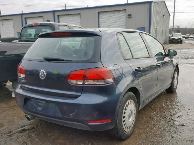 WVWDA7AJ6BW038704 - 2011 VOLKSWAGEN GOLF 蓝色 照片 4
