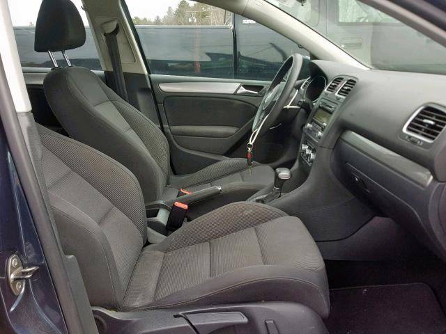 WVWDA7AJ6BW038704 - 2011 VOLKSWAGEN GOLF 蓝色 照片 5