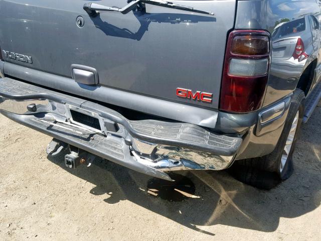 1GKEC13V82R188540 - 2002 GMC YUKON GRAY photo 9