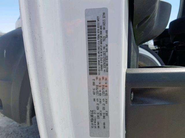 3C6TRVCG9JE112613 - 2018 RAM PROMASTER 黄色 照片 10