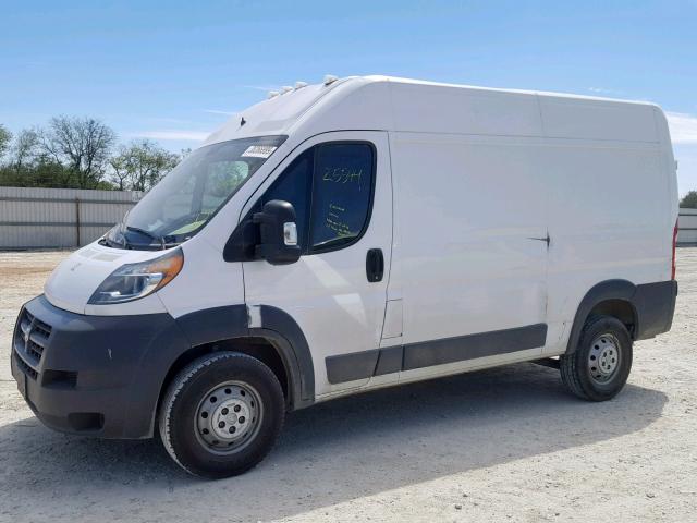 3C6TRVCG9JE112613 - 2018 RAM PROMASTER 黄色 照片 2