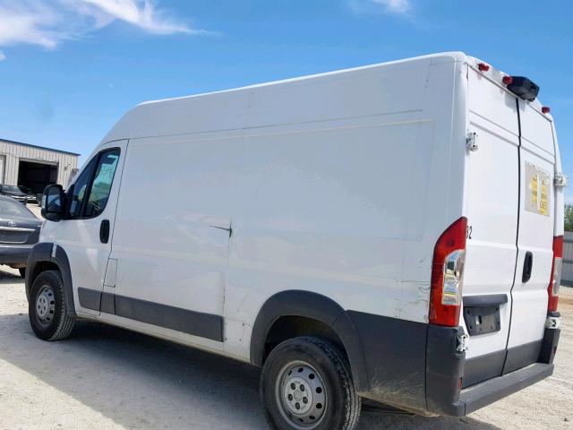 3C6TRVCG9JE112613 - 2018 RAM PROMASTER 黄色 照片 3