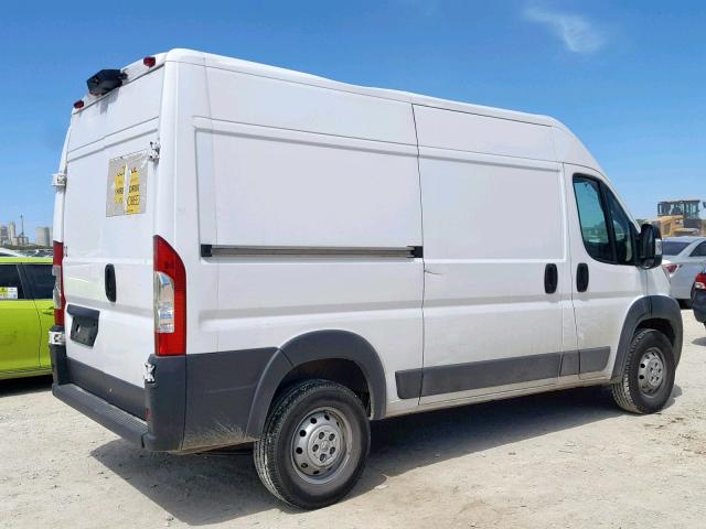 3C6TRVCG9JE112613 - 2018 RAM PROMASTER 黄色 照片 4