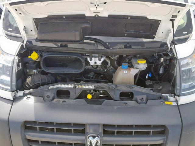 3C6TRVCG9JE112613 - 2018 RAM PROMASTER 黄色 照片 7