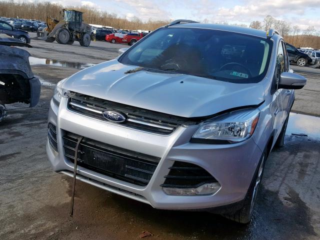 1FMCU9JX5EUC35524 - 2014 FORD ESCAPE TIT SILVER photo 2