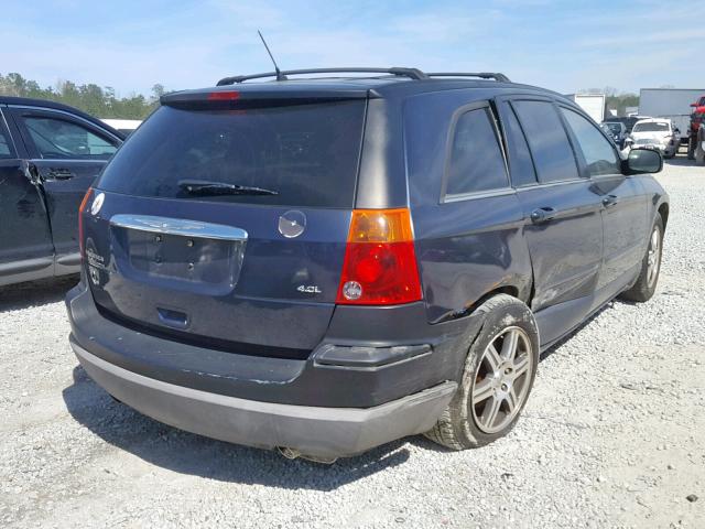 2A8GM68XX7R161469 - 2007 CHRYSLER PACIFICA T BLUE photo 4