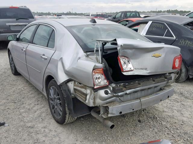 1G1ZD5E01CF346019 - 2012 CHEVROLET MALIBU 2LT SILVER photo 3