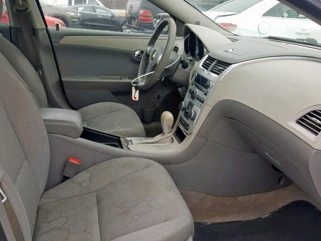 1G1ZA5EB8AF179777 - 2010 CHEVROLET MALIBU LS SILVER photo 5