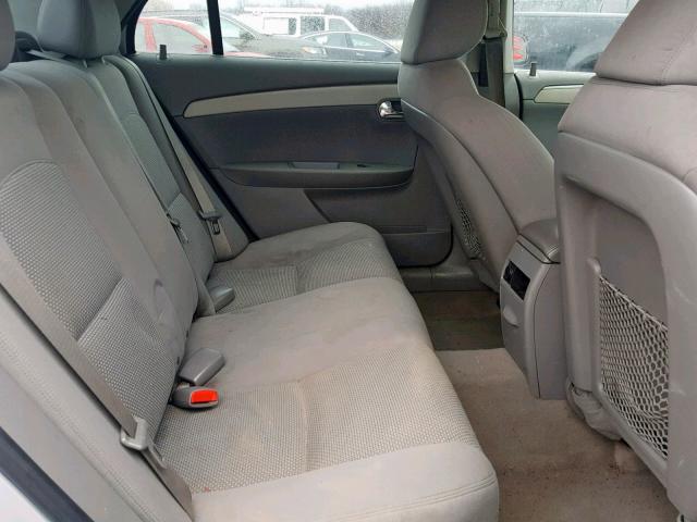 1G1ZA5EB8AF179777 - 2010 CHEVROLET MALIBU LS SILVER photo 6