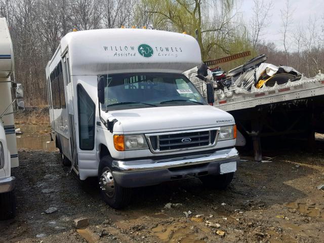 1FDWE35L96DA96384 - 2006 FORD ECONO WHITE photo 1