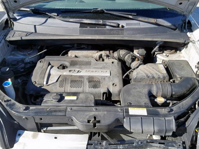 KM8JM12B85U168705 - 2005 HYUNDAI TUCSON GL SILVER photo 7