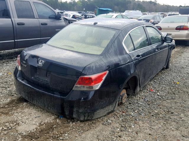 JHMCP26878C026105 - 2008 HONDA ACCORD EXL BLACK photo 4