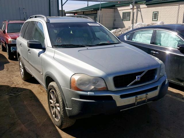 YV1CY59H141049679 - 2004 VOLVO XC90 SILVER photo 1