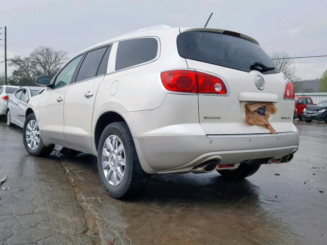 5GAKRCED7CJ128814 - 2012 BUICK ENCLAVE WHITE photo 3
