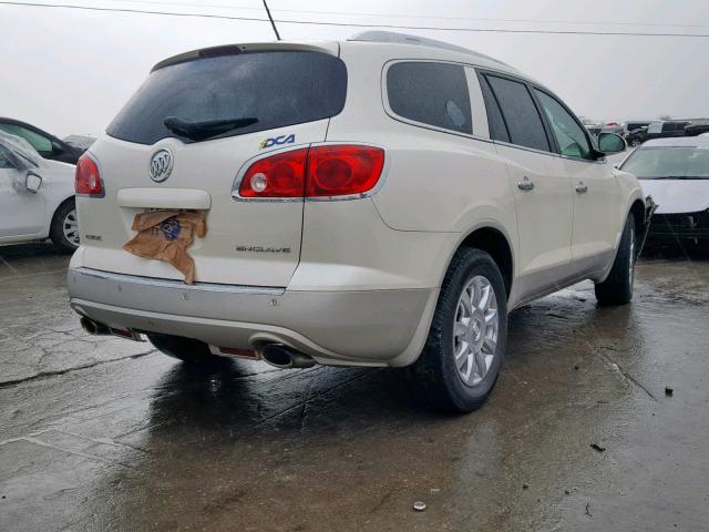 5GAKRCED7CJ128814 - 2012 BUICK ENCLAVE WHITE photo 4