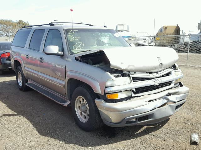 3GNEC16T82G349420 - 2002 CHEVROLET SUBURBAN GRAY photo 1