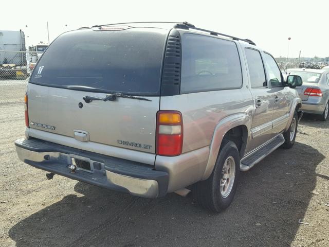 3GNEC16T82G349420 - 2002 CHEVROLET SUBURBAN GRAY photo 4